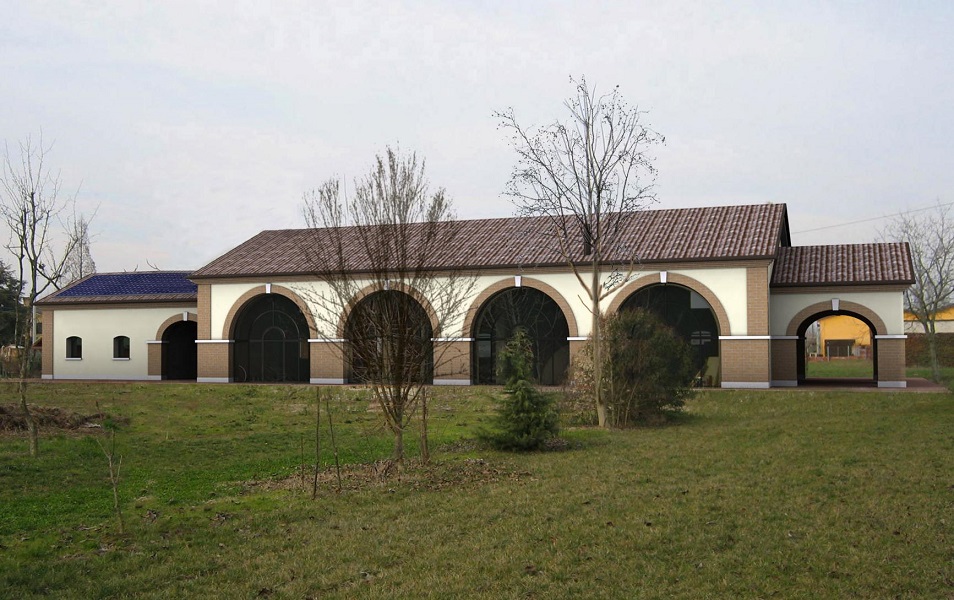 costruzione di un fabbricato ad uso residenziale | Villanova di Camposampiero, Padova | progettazione architettonica, strutturale e infrastrutturale idraulica, direzione e contabilit dei lavori, coordinamento della sicurezza | 2010